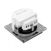 Механизм розетки EKF 2P+E 16А с USB-C - 2шт со шторками Эпика черный