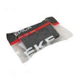 Двойная розетка EKF без заземления 2х2P 16А с защитными шторками с рамкой Эпика черный