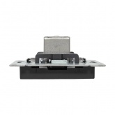 Механизм розетки EKF проходной TV 5-862МГц Эпика черный