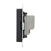 Механизм розетки EKF проходной TV 5-862МГц Эпика черный