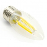 Лампа филаментная светодиодная свеча Feron PRO LB-1208 C35 8W 2700K 175-265V E27 1280Lm теплый свет