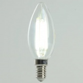 Лампа филаментная светодиодная свеча Feron PRO LB-1208 C35 8W 6400K 175-265V E14 1320Lm дневной свет