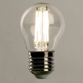 Лампа светодиодная филаментная шарик Feron.PRO LB-1706 G45 6W 4000K 175-265V E27 980Lm холодный свет