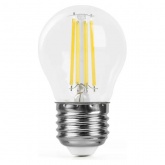 Лампа светодиодная филаментная шарик Feron.PRO LB-1708 G45 8W 6400K 175-265V E27 1320Lm дневной свет