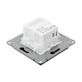 Механизм зарядной розетки EKF 2хUSB тип C Эпика черный