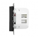 Механизм зарядной розетки EKF USB тип C быстрая зарядка Эпика черный