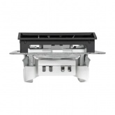 Механизм выключателя карточного с подсветкой EKF 10А Эпика черный