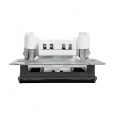 Механизм выключателя карточного с подсветкой EKF 10А Эпика черный