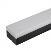 Светильник линейный светодиодный ЭРА SML-11-WB-40K-В24 24W 4000K 2160Lm черный подвесной 70х600х55