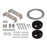 Светильник линейный светодиодный ЭРА SML-12-WB-40K-В60 60W 4000K 5400Lm черный подвесной 70х1488х55