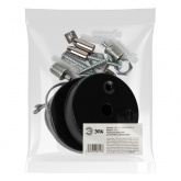 Подвесное крепление ЭРА SML-1-A-SUSPENSION-B для линейных светильников SML черный длина 1,5м