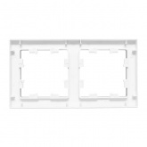 Рамка 2-местная EKF Эпика белый