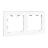 Рамка 2-местная EKF Эпика белый