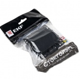 Механизм выключателя 1-клавишного EKF 10А Стокгольм черный