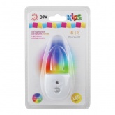 Ночник ЭРА NN-618-LS-W белый с датчиком освещенности (5055945521917)