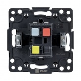 Механизм переключателя 1-клавишного EKF 10А Стокгольм черный