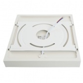 Светильник светодиодный накладной Feron AL267 12W 4000К 960Lm IP44 белый, квадратный