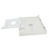 Светильник светодиодный накладной Feron AL267 18W 4000К 1440Lm IP44 белый, квадратный