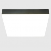 Светильник светодиодный накладной Feron AL267 6W 6400K 480Lm IP44 черный, квадратный