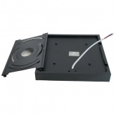 Светильник светодиодный накладной Feron AL267 24W 6400К 1920Lm IP44 черный, квадратный