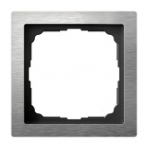 Рамка Systeme Electric ArtGallery Pure 1 пост металл, алюминий