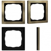 Рамка Systeme Electric ArtGallery Pure 1 пост металл, латунь