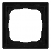 Рамка Systeme Electric ArtGallery Pure 1 пост металл, оникс