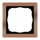 Рамка Systeme Electric ArtGallery Pure 1 пост металл, медь