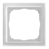 Рамка Systeme Electric ArtGallery Pure 1 пост органическое стекло, белый