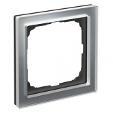 Рамка Systeme Electric ArtGallery Pure 1 пост органическое стекло, алюминий