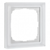 Рамка Systeme Electric ArtGallery Pure 1 пост органическое стекло, белый