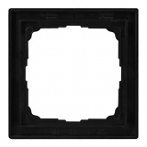 Рамка Systeme Electric ArtGallery Pure 1 пост матовое органическое стекло, черный