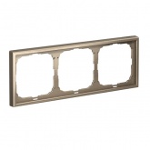 Рамка Systeme Electric ArtGallery 3 поста шампань