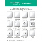 Рамка Systeme Electric ArtGallery 4 поста шампань