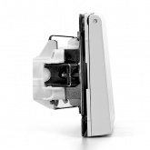 Розетка SE ArtGallery 2P+E 16А быстрозажимные клеммы шторки крышка IP44 белая