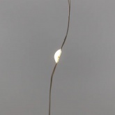 Гирлянда светодиодная дождь из росы 3х3м белое свечение USB, пульт управления, крючки крепления IP20