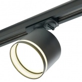 Светильник Feron AL163 трековый однофазный на шинопровод под лампу GX53 15W 230V IP40 черный