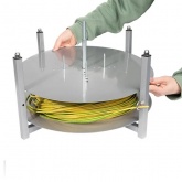 Устройство размотки провода КВТ DR-50 Профи диаметр поворотного стола 480 мм