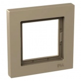 Рамка 1-местная EKF IP44 Эпика шампань