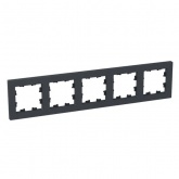 Рамка 5-местная EKF Эпика графит