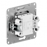 Механизм выключателя 1-клавишного EKF 10А Эпика мокко