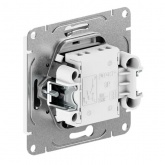 Механизм выключателя 2-клавишного EKF 10А Эпика мокко