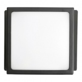 Светильник светодиодный Feron AL254 12W 6500K 960Lm 110° черный, грильято 89x89 мм с драйвером