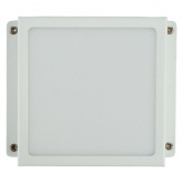 Светильник светодиодный Feron AL254 12W 4000K 960Lm 110° белый, грильято 89x89 мм с драйвером