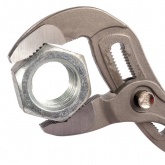 Набор переставных клещей КВТ НПК-02к Профи с кнопочной фиксацией 2 предмета 180мм и 250мм