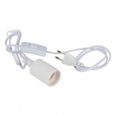 Светильник для растений ЭРА Holder E27 5 м с проводом и выключателем для фитоламп с цоколем Е27