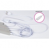 Разветвитель сетевой для FITO светильников ЭРА 5х IEC C5 3pin 2m подключения 5 светильников