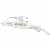 Таймер для фитосветильника ЭРА FITO-LINETIME 2-pin 9/12/15 H с проводом 1,5 м, мощность до 150W