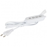 Таймер для фитосветильника ЭРА FITO-LINETIME 2-pin 9/12/15 H с проводом 1,5 м, мощность до 150W