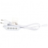 Таймер для фитосветильника ЭРА FITO-LINETIME 2 pin 2/4/8 H с проводом 1,5 м, мощность до 150W